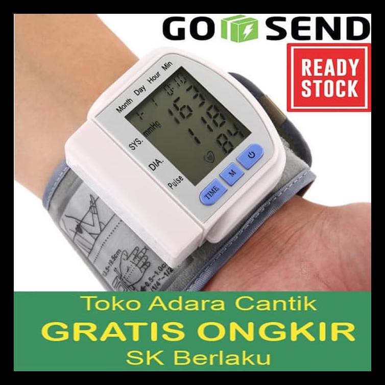 TensiMeter Digital Tensi Meter Digital Alat Ukur Tekanan Darah Tangan TERBAIK