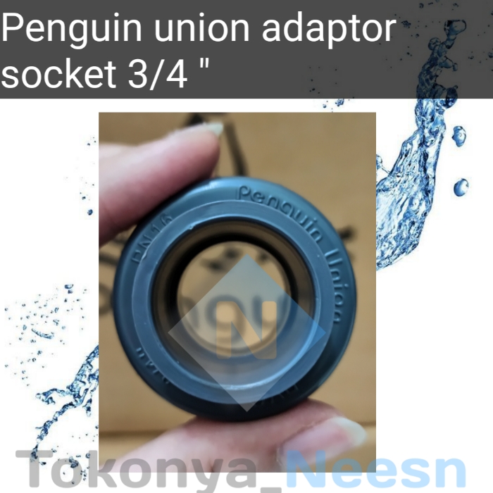 penguin union adaptor socket 3/4 / watermur /sok pipa