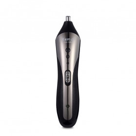 Kemei Alat Cukur Elektrik Hair Trimmer Shaver Rechargeable - KM-1407 - Black