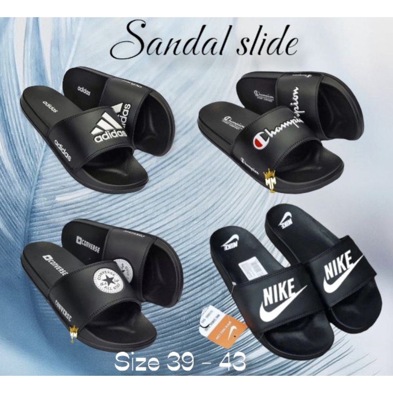 BISA COD/BAYAR DI TEMPAT/Sandal original sport, Sandal pria,sandal karet slop EVA, sandal slop distro, sandal slip, sandal slip on pria, sandal karet wanita, sandal kekinian, sandal santai, sandal nyaman dipakai terbaru original import