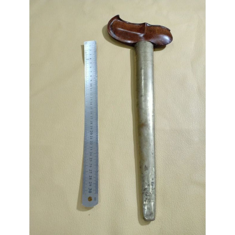 Warangka sepuh ganja iras untuk keris panjang 33 cm