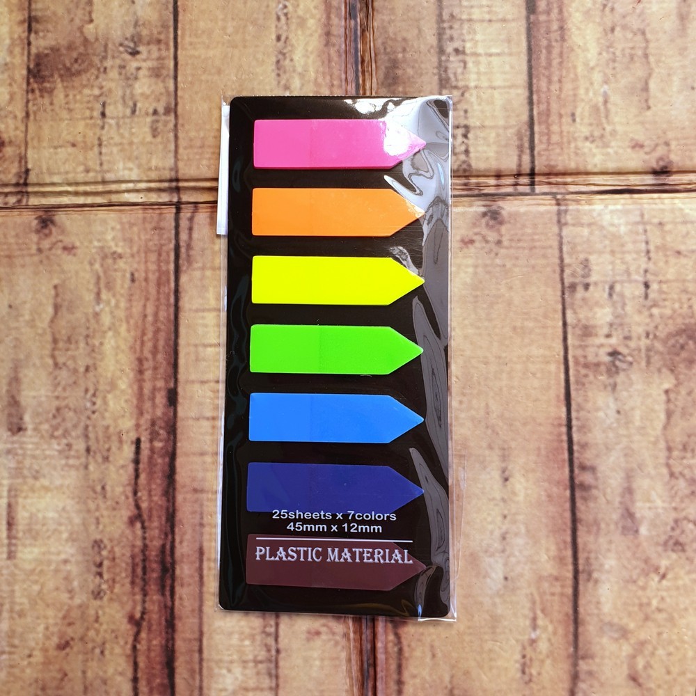 

Sticky Notes - Book Marker PET - Index Trifelo 5207 - Kertas Tempelan 7 Arrow