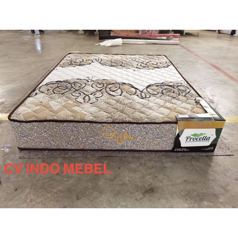 SPRINGBED PROCELLA POCKET SPRING MATRAS DOROTHY bisa dilipat PER DI BUNGKUS TERBARU KASUR SPRING BED