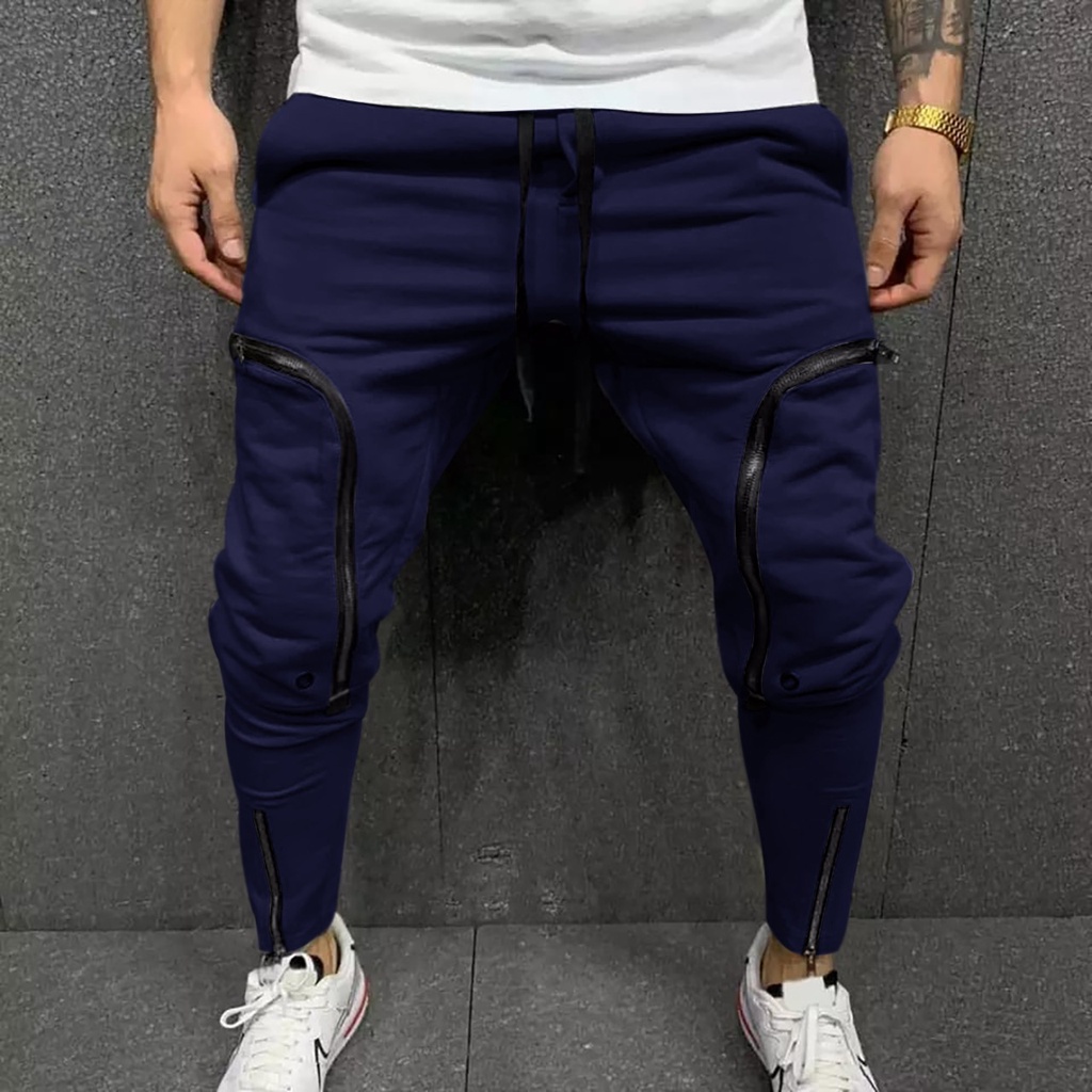 KIYOWO Jogger Madrid Celana Panjang Pria Hypebeast Style Kasual Surfing