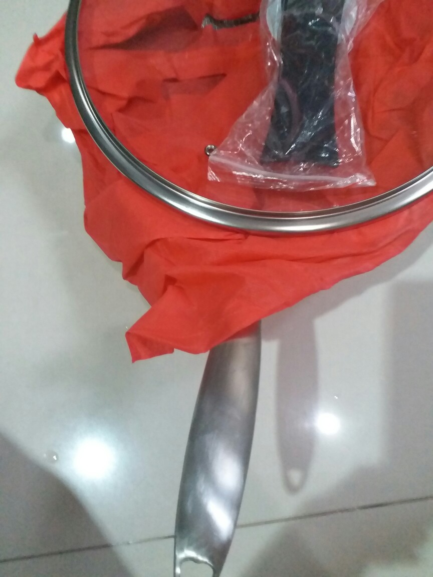 Gm Bear Wajan Penggorengan Tutup Kaca 1242-fry Pan Stainless Steel Tri-ply