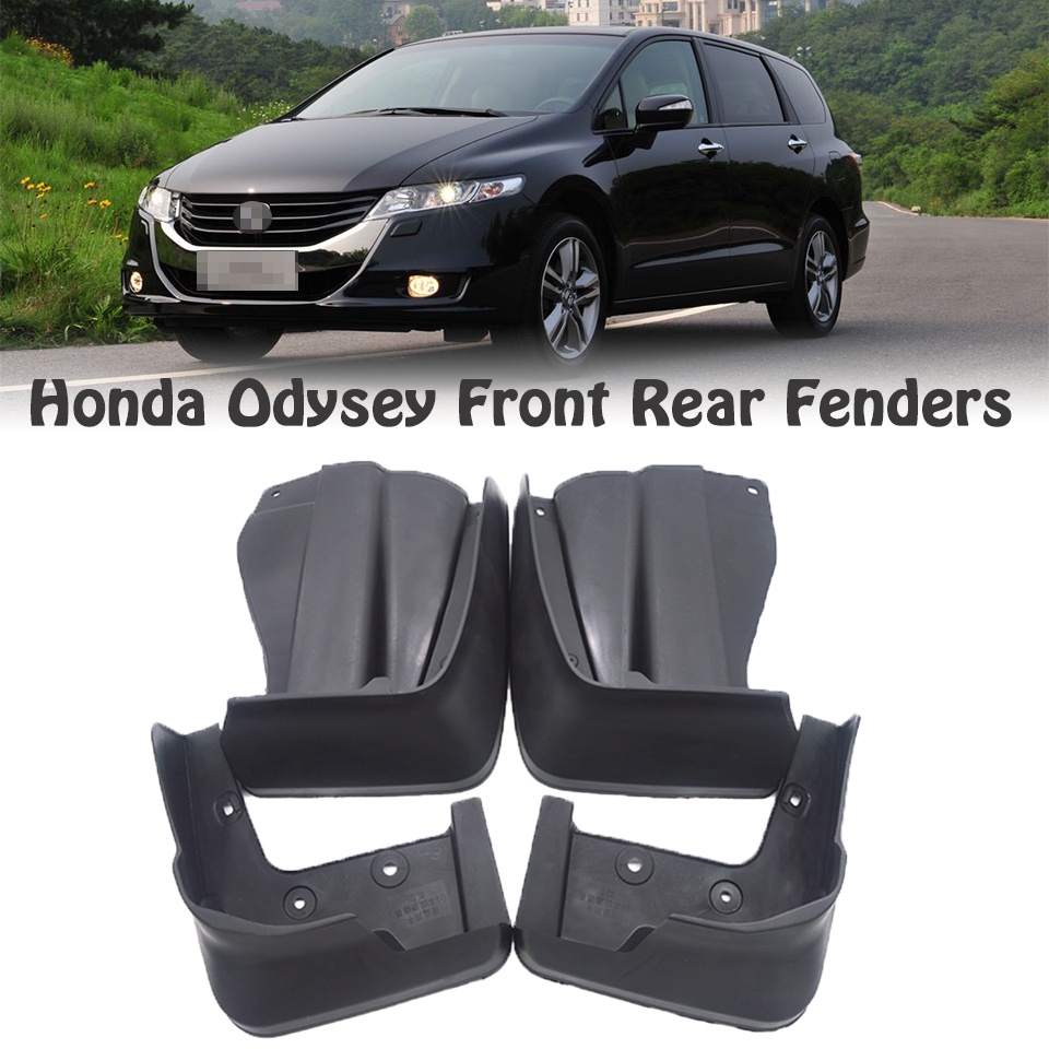 1 Set Mud Flap Pelindung Splash Untuk Fender Mobil Honda Odyssey 2009 2010 2011 2012 2013