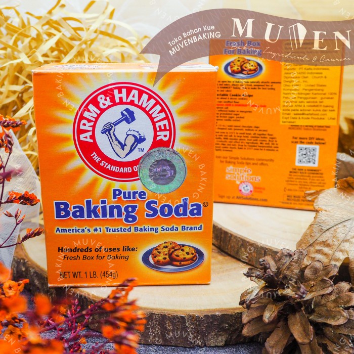 

Ht662D Pure Baking Soda Arm & Hammer 454 Gr / Soda Kue Arms And Hammer Ht5H