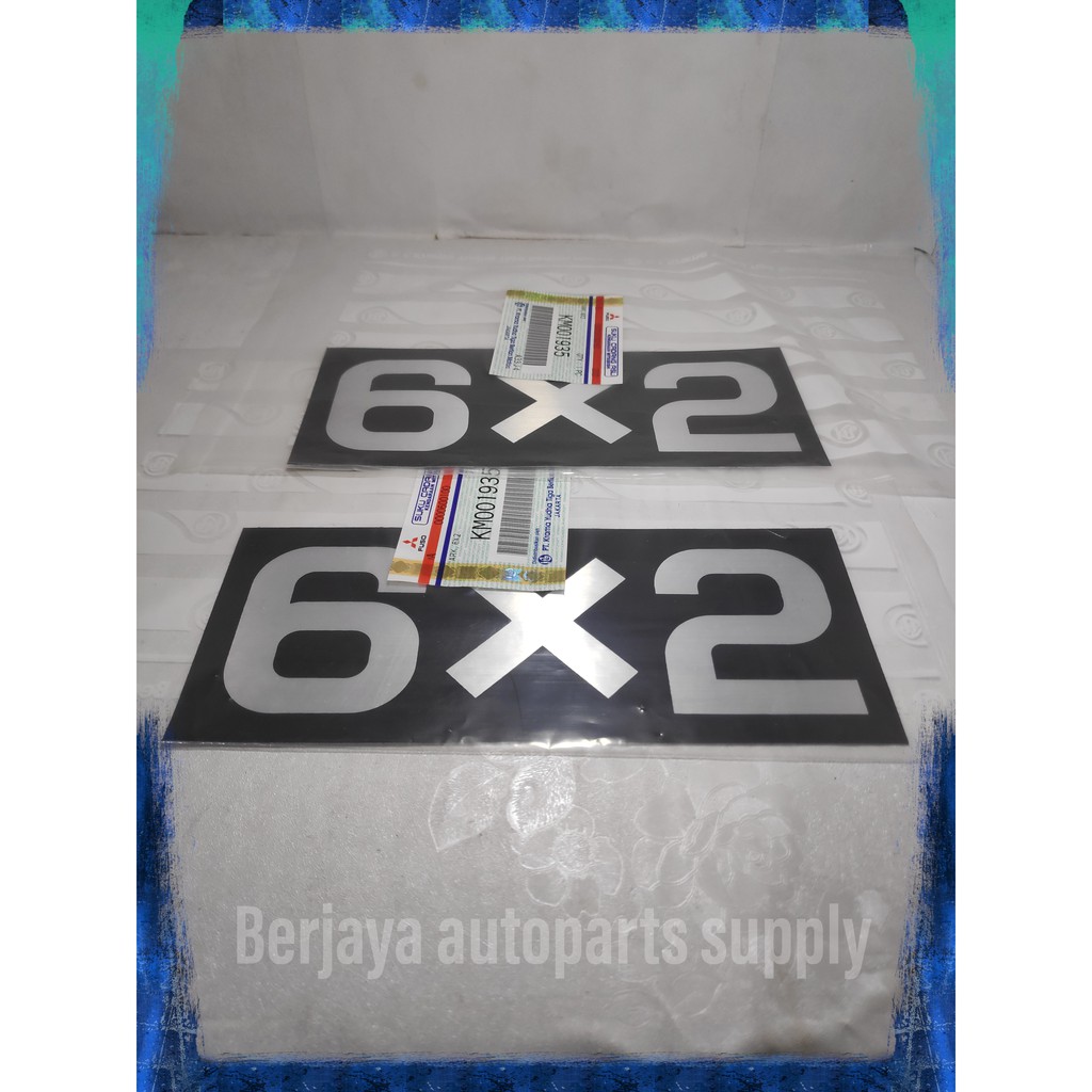 Stiker 6 x 2 Medium Duty 220PS Mitsubishi Fuso FM FN 517 6x2 220 PS ORIGINAL KTB