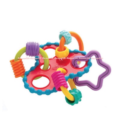 Playgro Round About Activity Rattle Mainan Gigitan Bayi Main Untuk gigit Bayi Teeth Play Gro