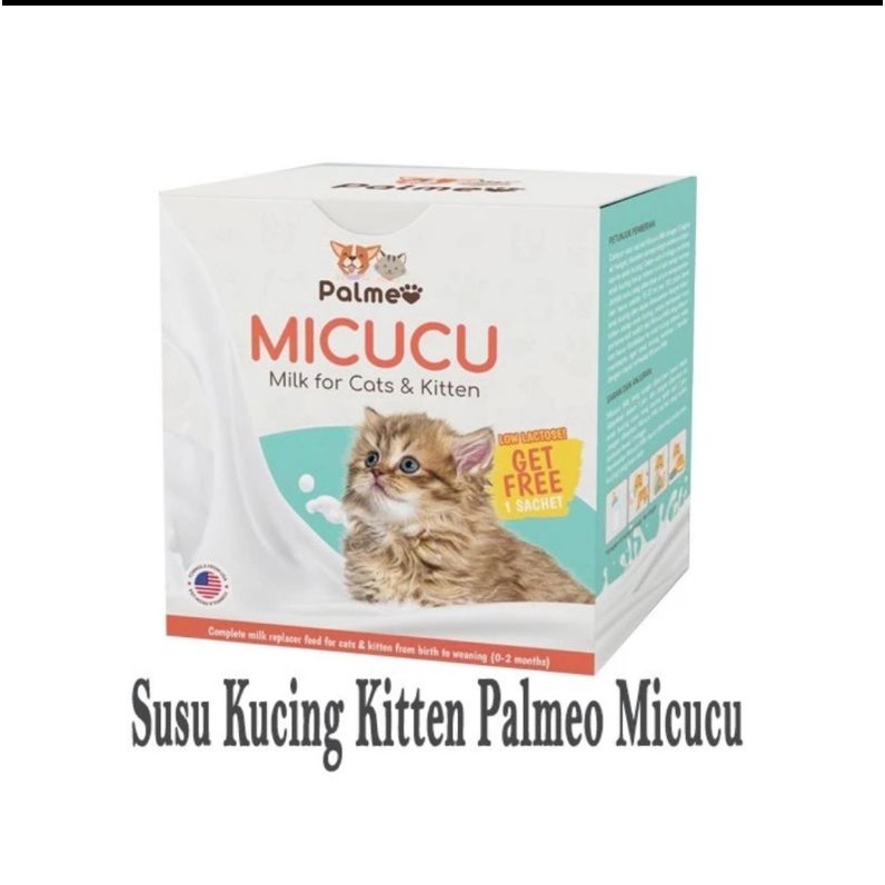 Susu Kucing MICUCU Kitten Palmeo 1DUS susu anak kucing MICUCU 1 DUS isi 11pcs