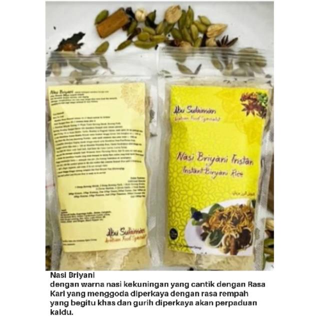 

Bumbu Briyani dan Beras Basmati/ Beras Basmati Briyanii