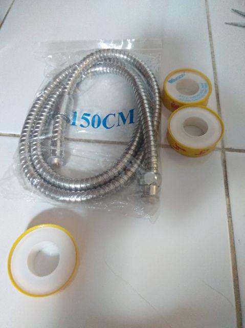 Selang Hand Shower 150 Cm - Selang Shower Mandi