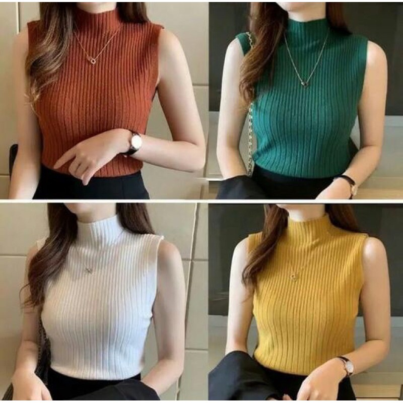 DJAVVI - tanktop rajut - tanktop // TANKTOP murah modern -tanktop rajut