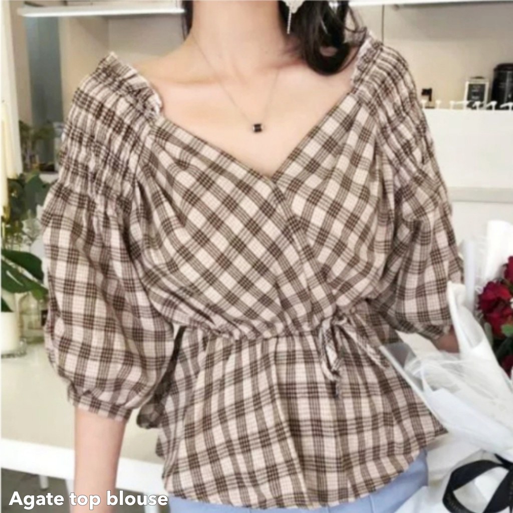 Agate top blouse -Thejanclothes