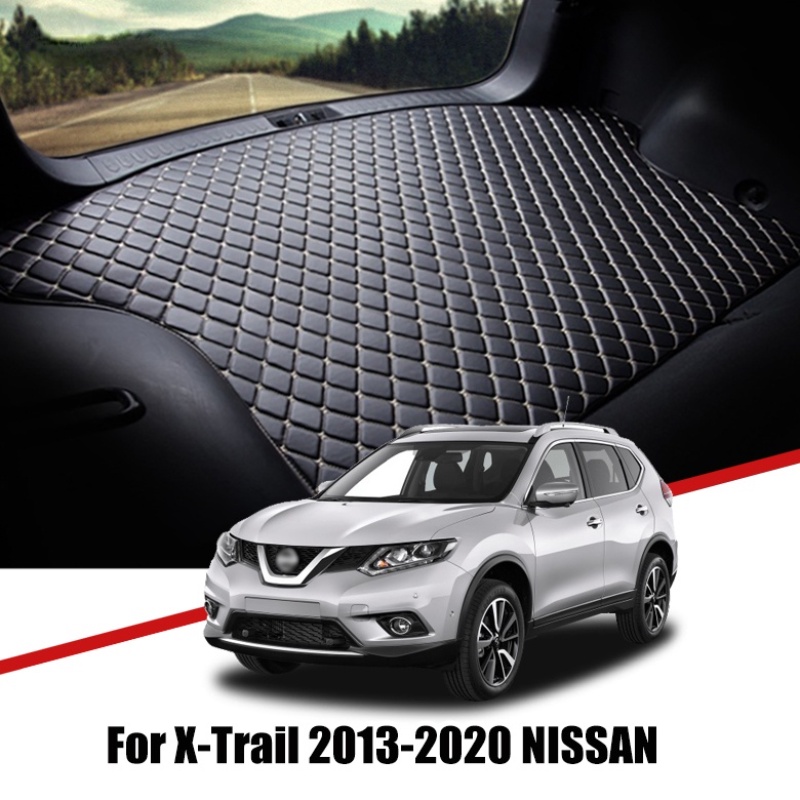 Matras Bagasi Mobil Bahan Kulit Untuk Nissan XTrail T32 X-Trail 2013-2016 2017 2018 2019