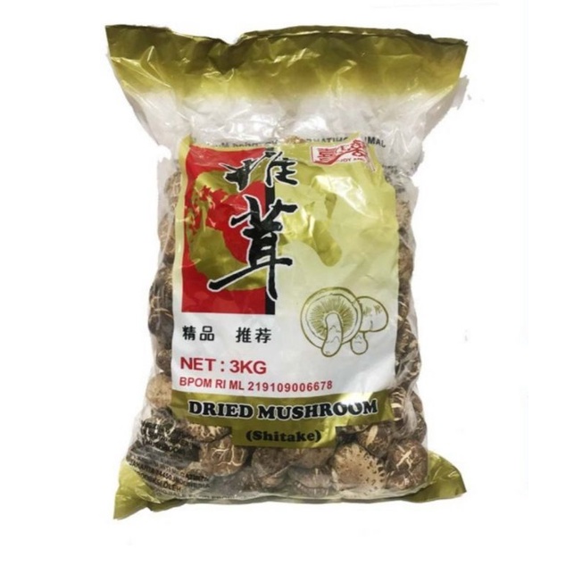 

Jamur Shitake/Jamur Kering 100 Gram