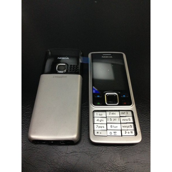 MURAHHH   Casing Case Kesing Fulset Fullset Pulset Nokia 6300 Classic Silver Original OEM Original