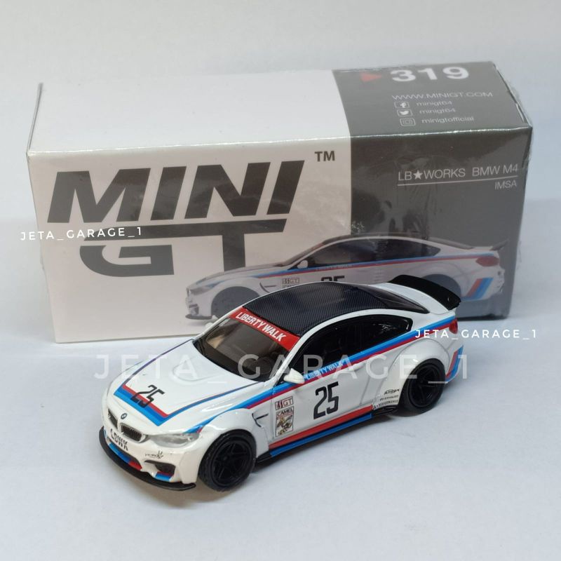 Minigt skala 1:64 MGT00319L (setir kiri) LBWK BMW M4 IMSA
