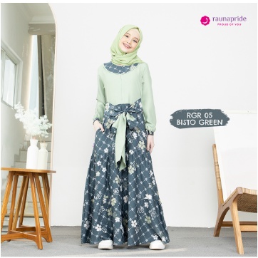 Rauna Gamis Remaja RGR 05 / Gamis Terbaru2022 Baju Lebaran / Gamis Anak Perempuan / Fashion Muslim