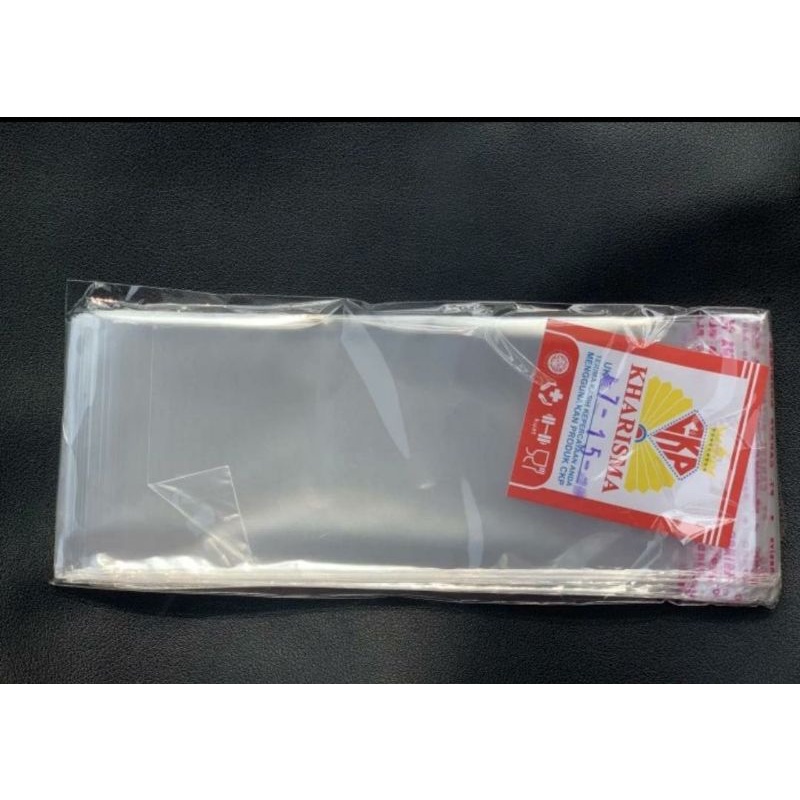 plastik opp 7x15 (bungkus uang)