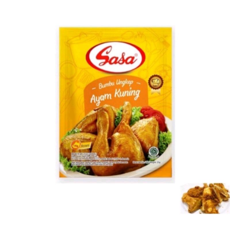 

Sasa Bumbu Ungkep Ayam Kuning 25grX5 pcs