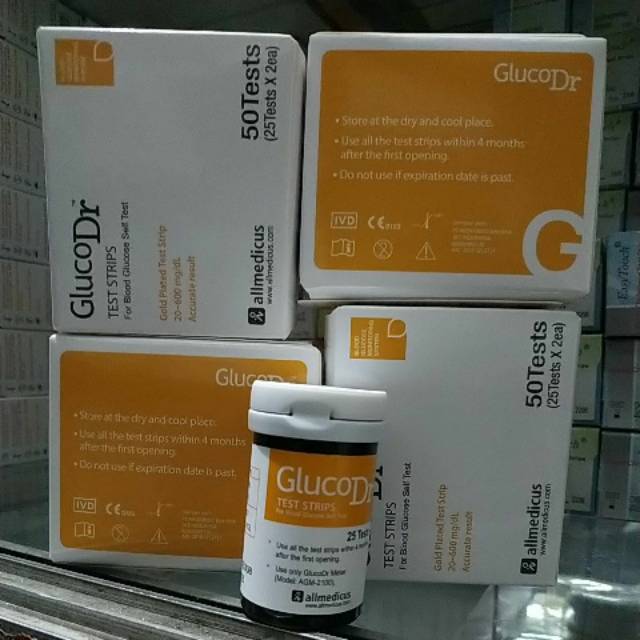 Ready stok!!! Strip Gluco Dr Biosensor code 8 / gluco dr biosensor / gluco dr code 8