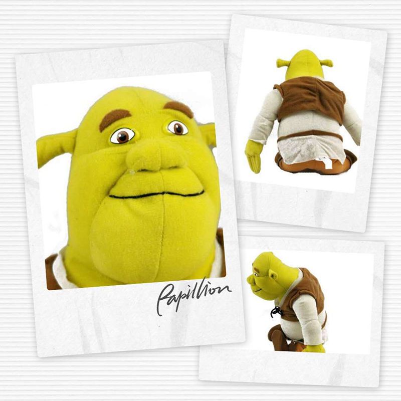 Plush Shrek Boneka Besar Stuffed Toy Shrek Ogre 40cm Bantal Lembut Hadiah Mainan Anak