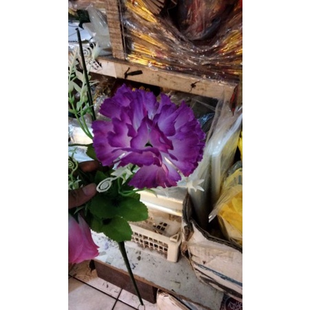 bunga pom pom cabang 5 jual  per lusin