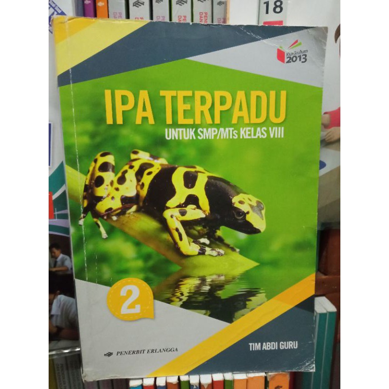 Jual BUKU IPA TERPADU KELAS 8 SMP ERLANGGA Indonesia|Shopee Indonesia