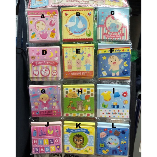 

Kartu ucapan baby born ( greetings card)