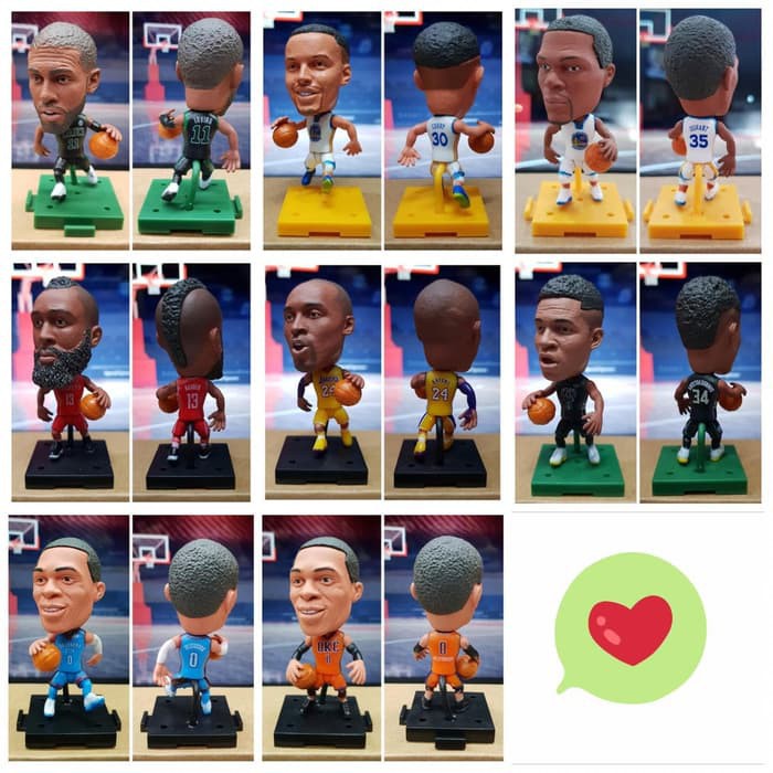 TERLARIIISS Minifigure kodoto Soccerwe Pemain Basket NBA