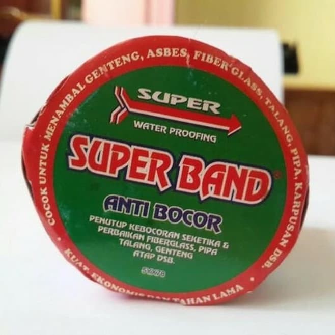 SUPER BAND Anti Bocor untuk Genteng Atap Pipa Talang 2 in 1meter