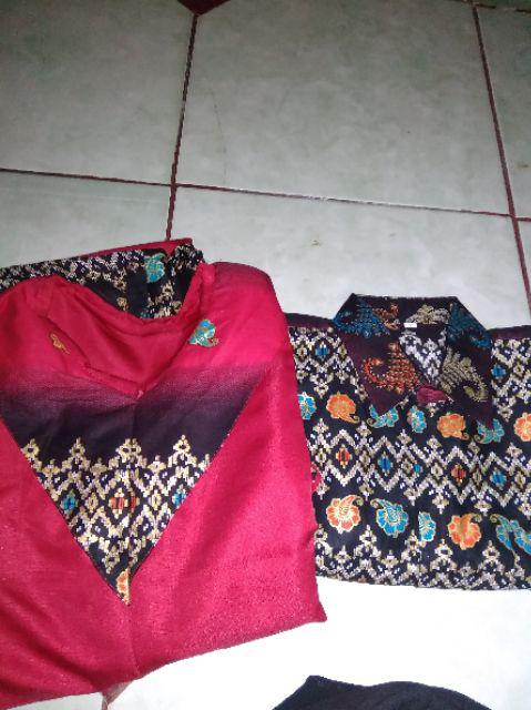 Sania Ruffle Batik Ori Gamis Balotelli Azzahra