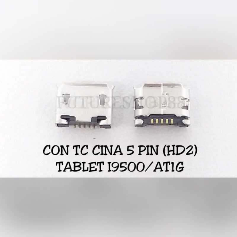 Conector Tc Cina 5 Pin HD2 (tablet i9500/at1g)