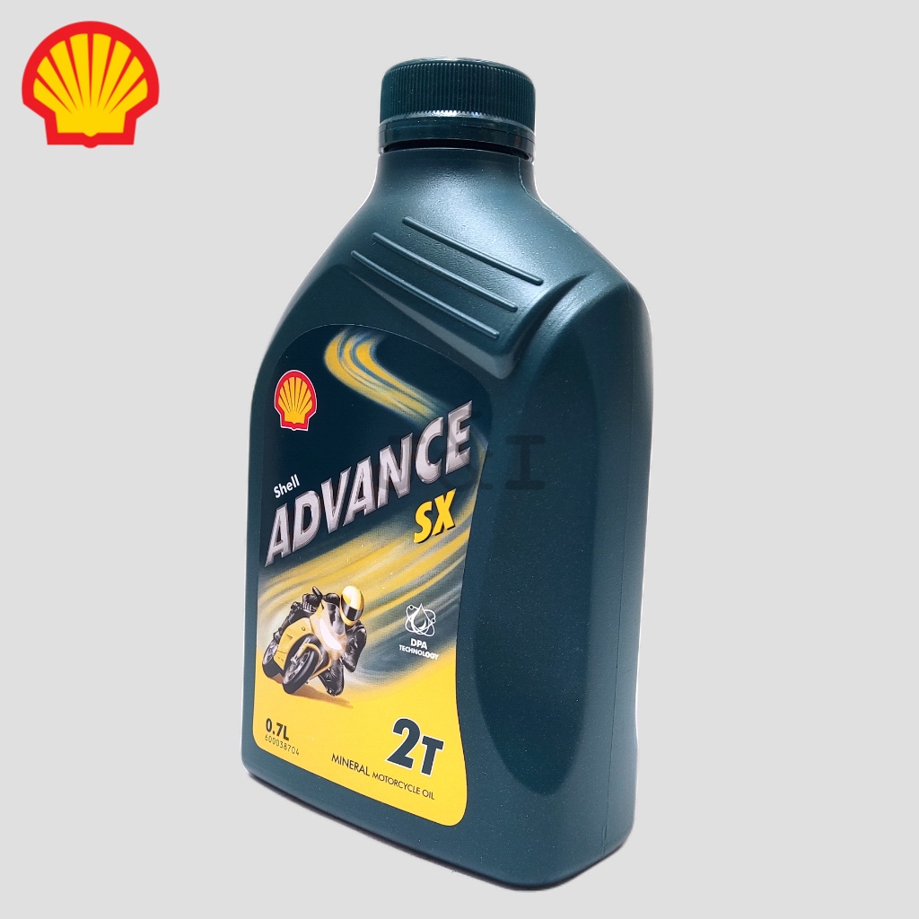 Oli Shell Advance SX 2T JASO FB 0.7 Liter - Oli samping