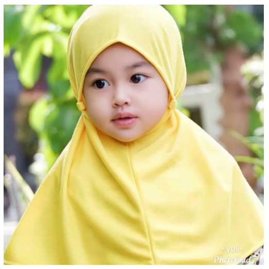 MARYAM BERGO ANAK - HIJAB POLOS SIMPLE TERLARIS - HB99