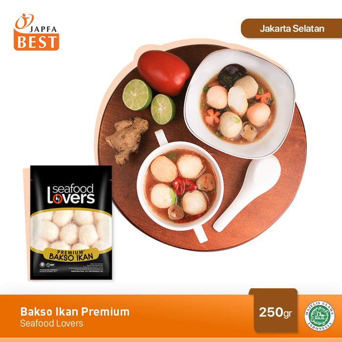 Bakso Ikan Premium Seafood Lovers 250 gr