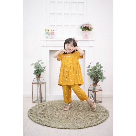 BAJU ANAK PEREMPUAN,SETELAN ANAK PEREMPUAN KATUN RAYON PREMIUM