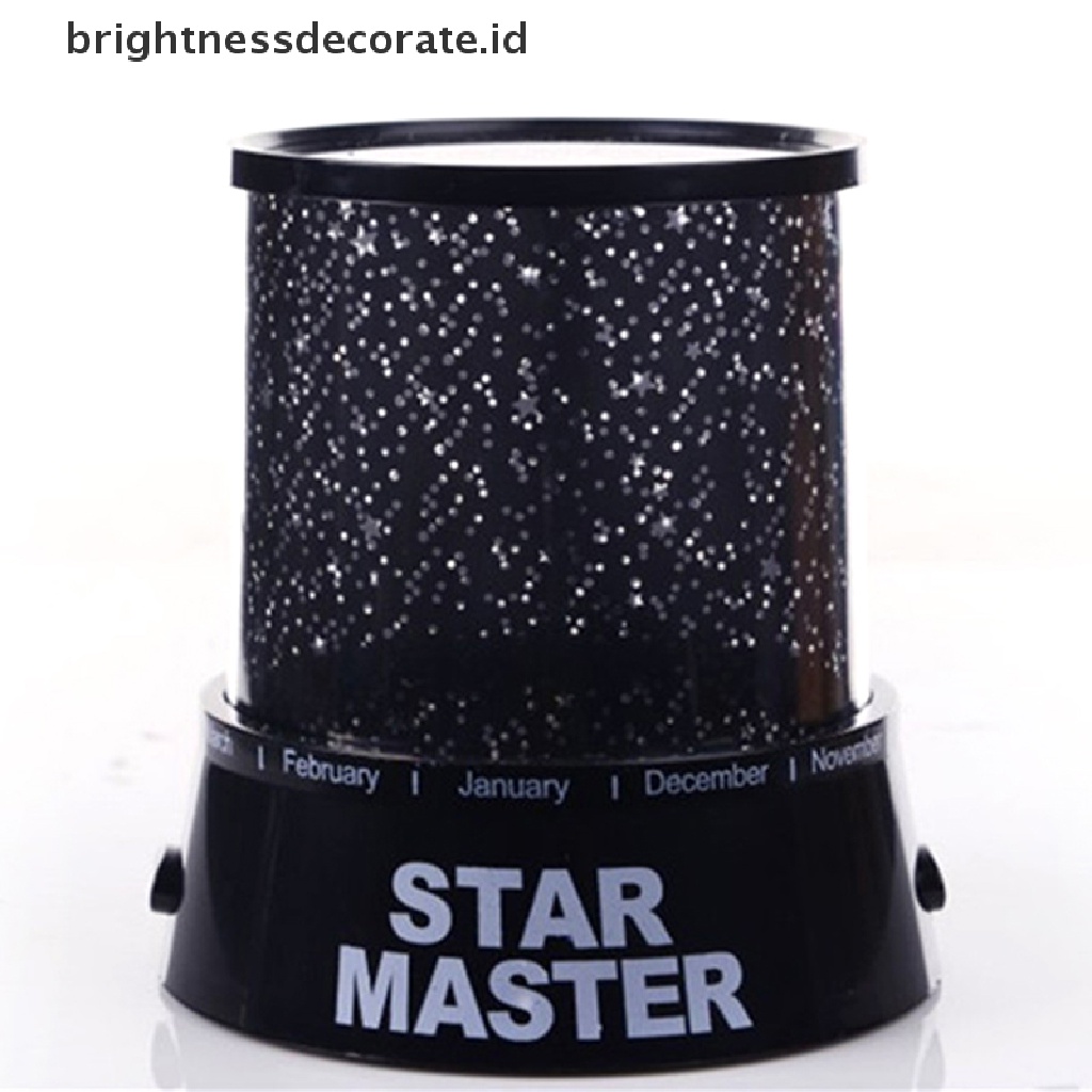 Lampu Tidur Proyektor LED Cosmos Star Master Starry Night Untuk Hadiah