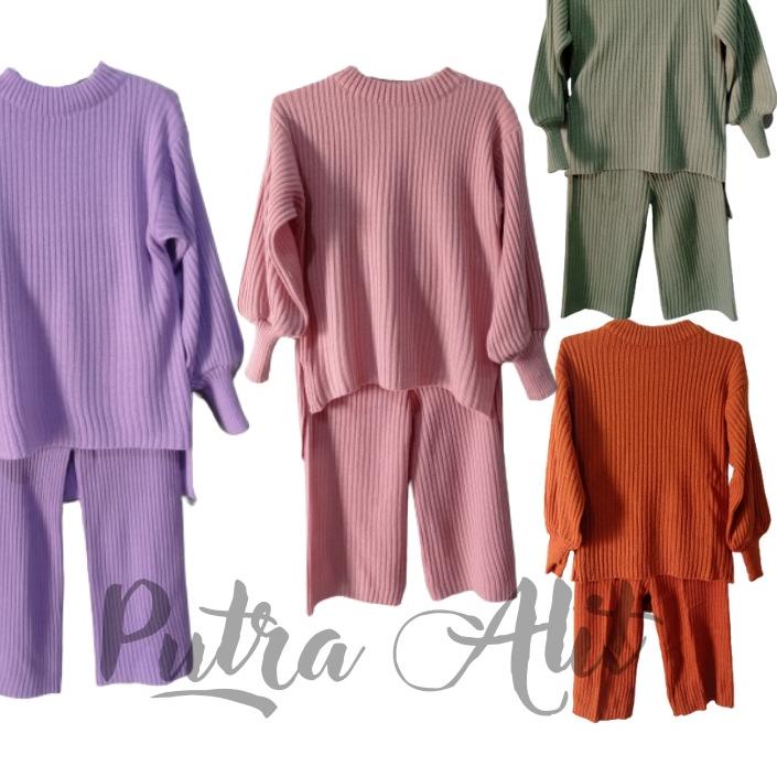 Model baru - Set rajut anak perempuan  2-9 tahun setelan rajut anak | rajut anak | set rajut anak pe