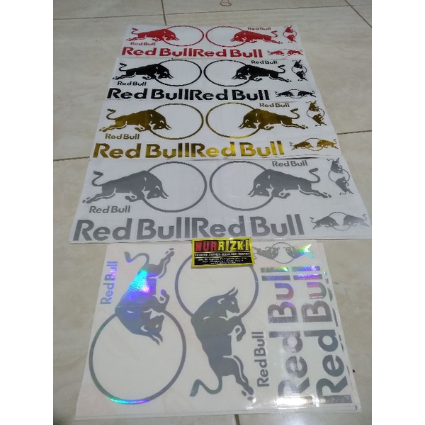 Stiker Redbull Helm | Stiker Redbull | Variasi Helm
