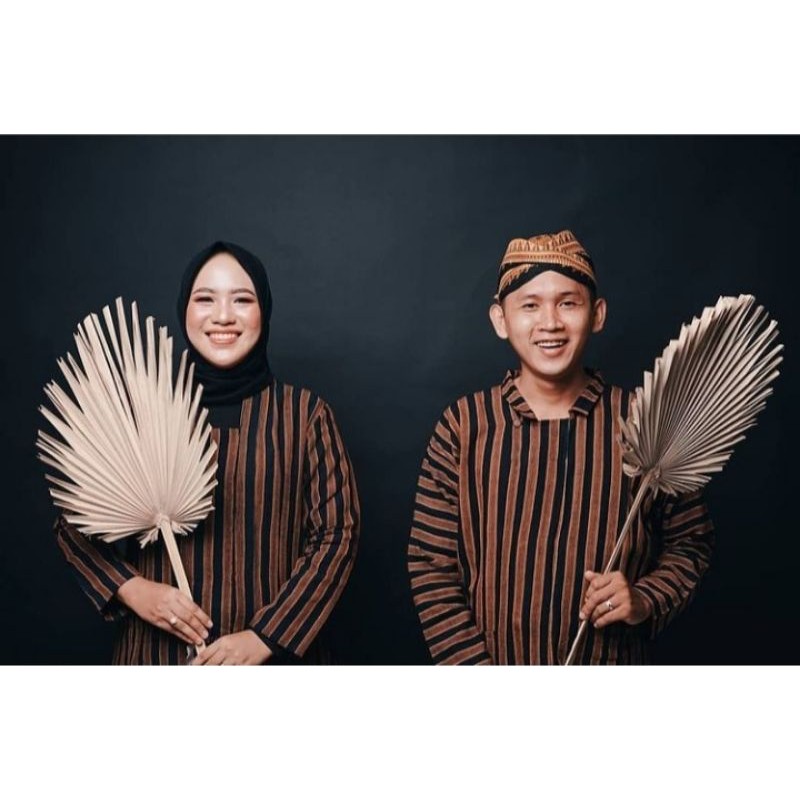 SURJAN LURIK / SURJAN DAN KEBAYA / SURJAN COUPLE BAJU / BAJU ADAT LURIK JAWA