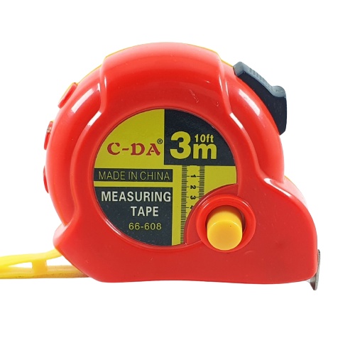 Meteran 3m Roll Meter 3 Meter Gulungan Meteran C-DA 66-608 Measuring Tape