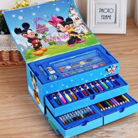 

Sale Crayon Set Warna isi 54 pcs / Crayons Alat Mewarnai Karakter Kartun