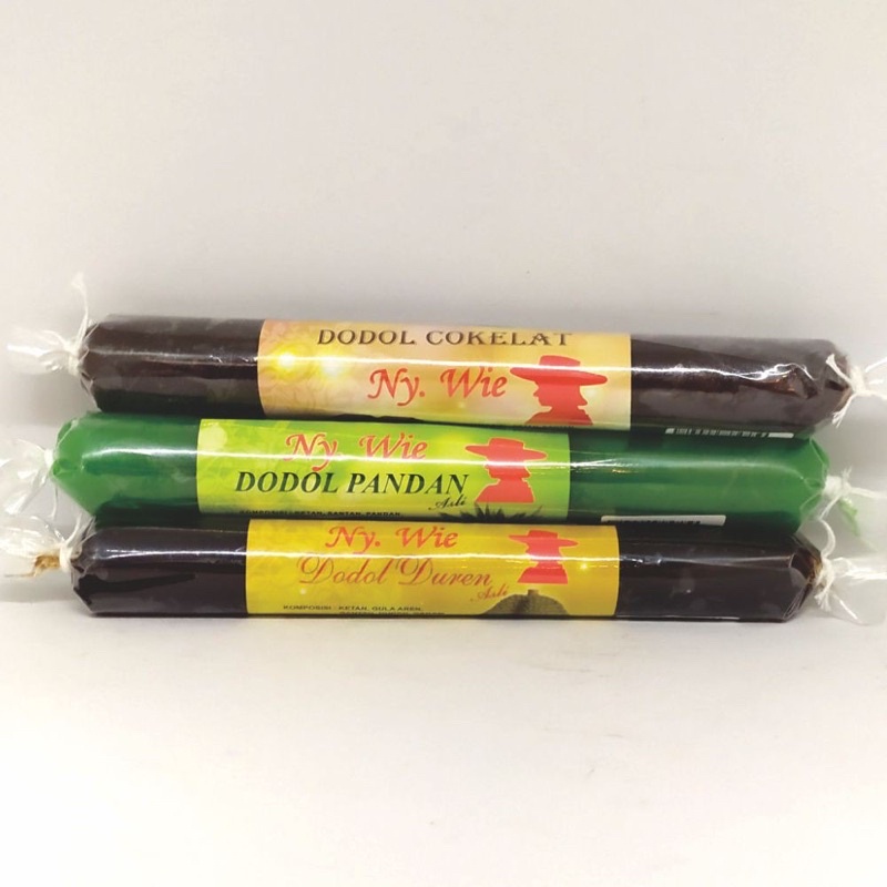 

Dodol Durian Lampung Ny Wie Wijen/ Jahe/ Pandan 150 gram