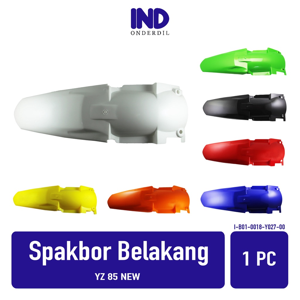 Spakbor-Spakboard-Slebor Belakang Hitam-Item Trail YZ 85-YZ85 New