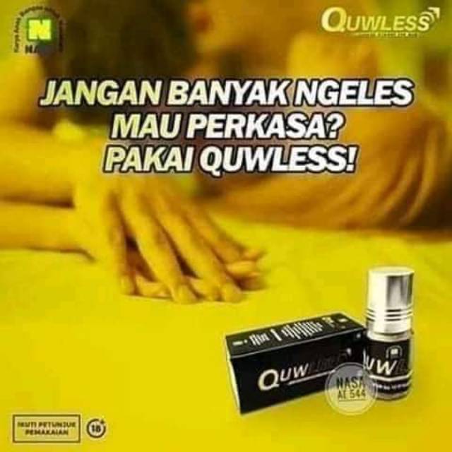 Minyak kuat untuk pria dewasa quwlees nasa