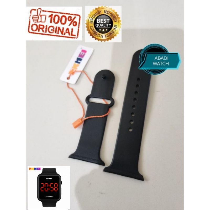 Strap tali jam tangan skmei 1176 skmei 1176 original , bs lgsg dipakai