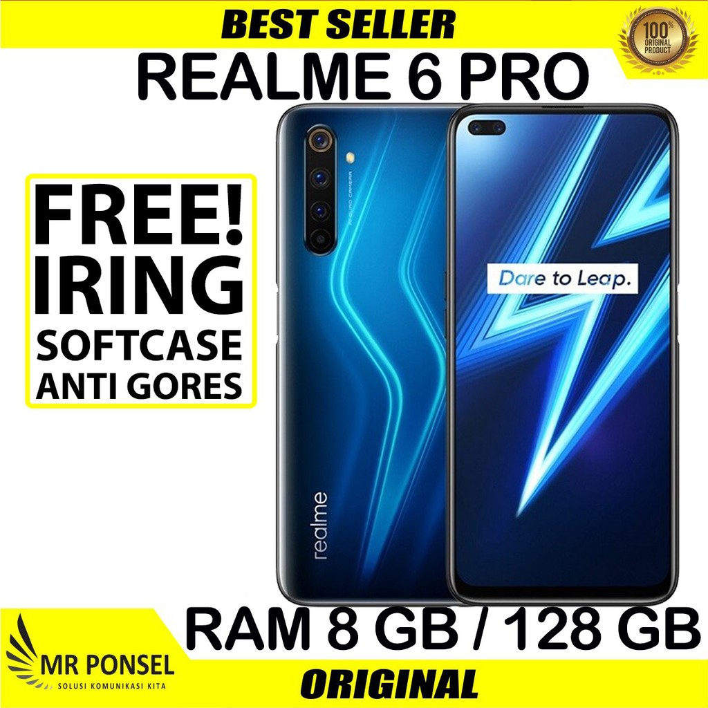 REALME 6 PRO RAM 8GB ROM 128GB GARANSI RESMI OPPO PRE ORDER