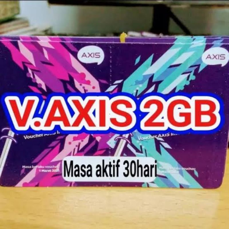 vocer Axis 2gb 30hari